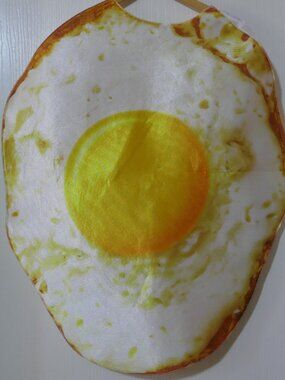 Rasta Imposta Fried Egg Unisex Adult Halloween Costume One Size Fits Most